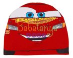   Vékony, pamut sapka kisfiúknak Verdák - Villám McQueen mintával