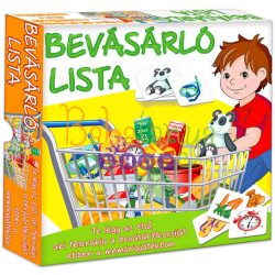 Bevásárlólista társasjáték