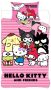   Hello Kitty Friends gyerek, ovis ágyneműhuzat 100×135 cm, 40×60 cm