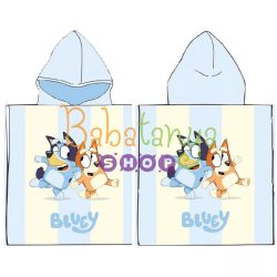 Bluey pamut fürdő poncsó