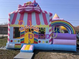Candy Land csúszdás légvár Candy Land csúszdás légvár