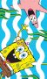 SpongyaBob Seaweed kéztörlő arctörlő
