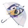   Bluey Family gyerek átlátszó félautomata esernyő Ø71 cm