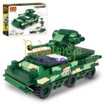   COGO® 7002 | legó-kompatibilis katonai építőjáték | 185 db építőkocka | Páncélozott harcjármű