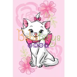 Disney Marie Pink Flower polár takaró 100x150cm Disney Marie Pink Flower polár takaró 100x150cm