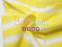 Batikolt pamut rövidnadrág sárga