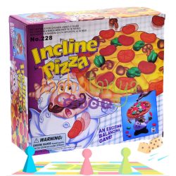 Pizza egyensúlyozó játék