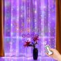 LED Fényfüggöny 3x3m, 300 LED, Távirányító multicolor
