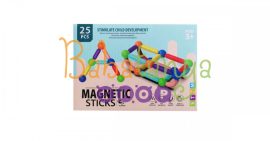 25 darabos kreatív mágneses építőkészlet