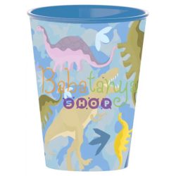 Dinoszaurusz Blue műanyag pohár 260 ml Dinoszaurusz Blue műanyag pohár 260 ml