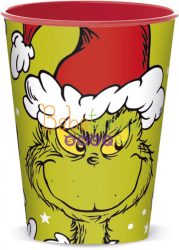 A Grincs Christmas Mischief műanyag pohár 260 ml