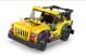 WANGE® 2886 | legó-kompatibilis autós építőjáték | 122 db építőkocka | Supercar sárga terepjáró jeep