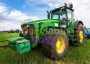 Traktor Green polár takaró 100x140cm